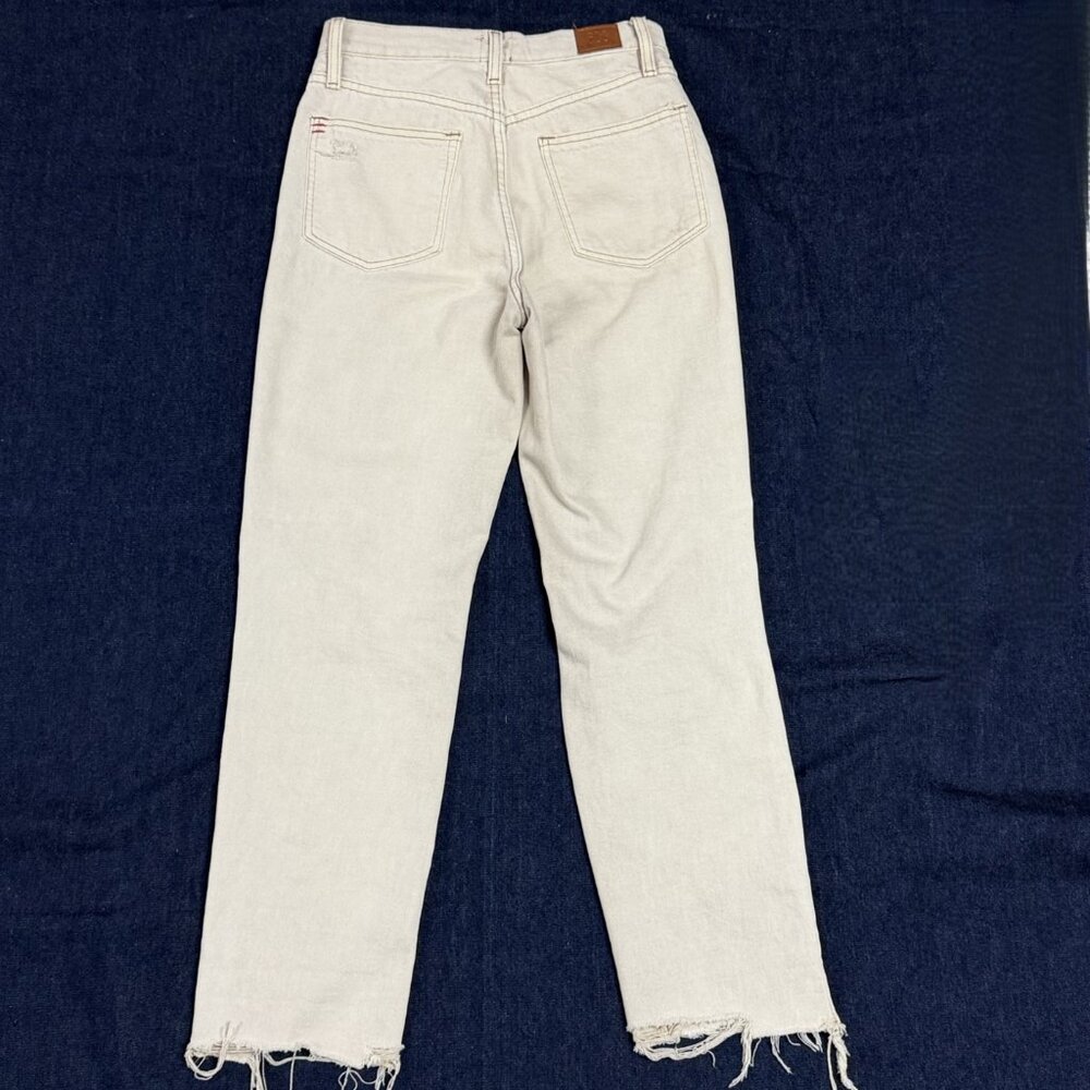 BDG Urban Outfitters Tan High Rise Straight Mom Jeans 26 - Picture 7 of 12